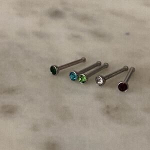 nose ring, jewelry 20g bundle